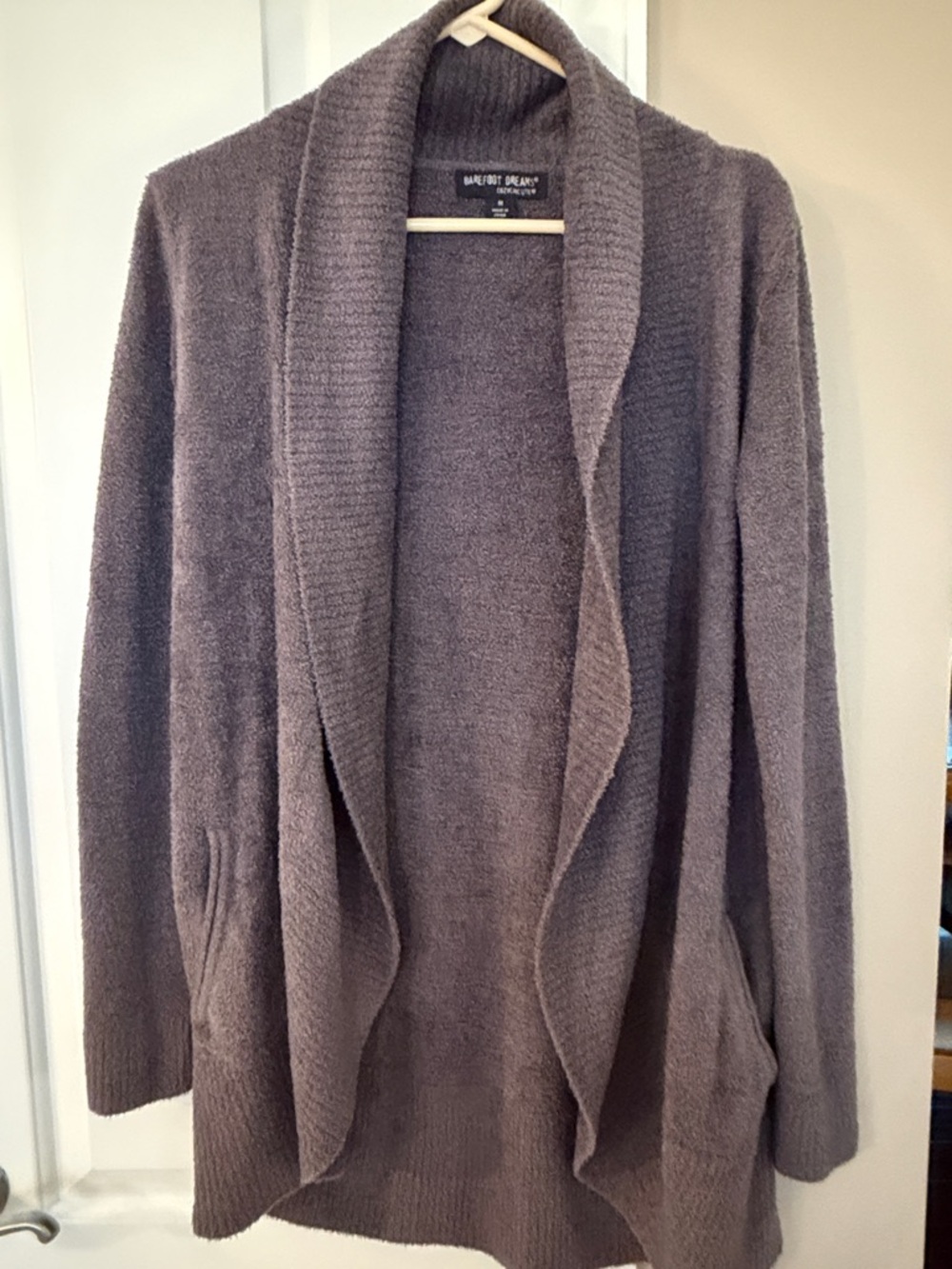 Barefoot Dreams CozyChic Lite Circle Sweater Cardigan Size M